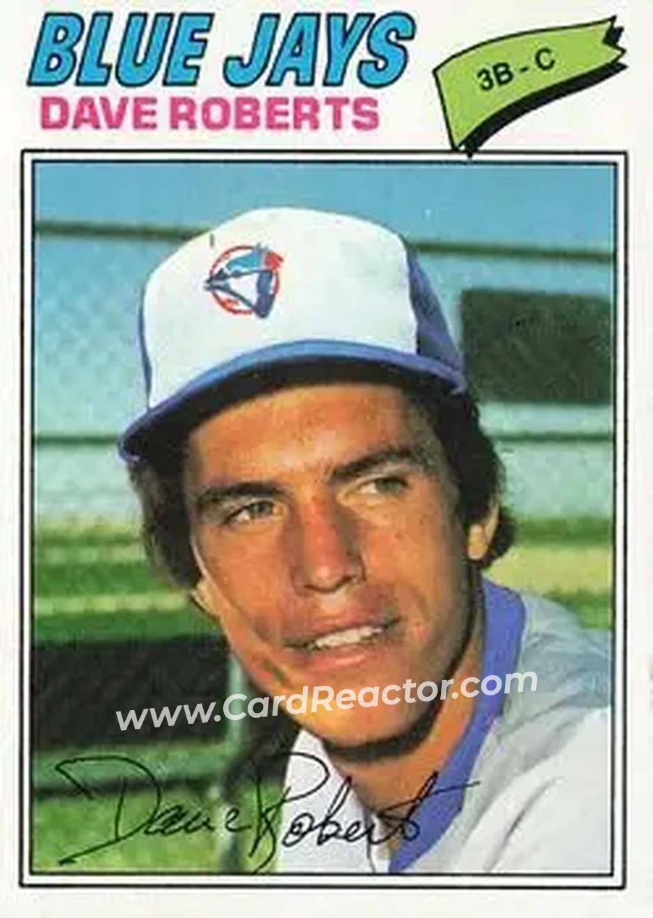 1977 Topps #537 - Dave Roberts - Toronto Blue Jays