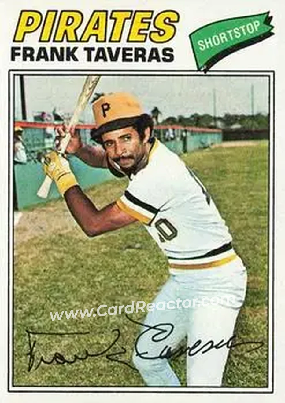 Front of Frank Taveras