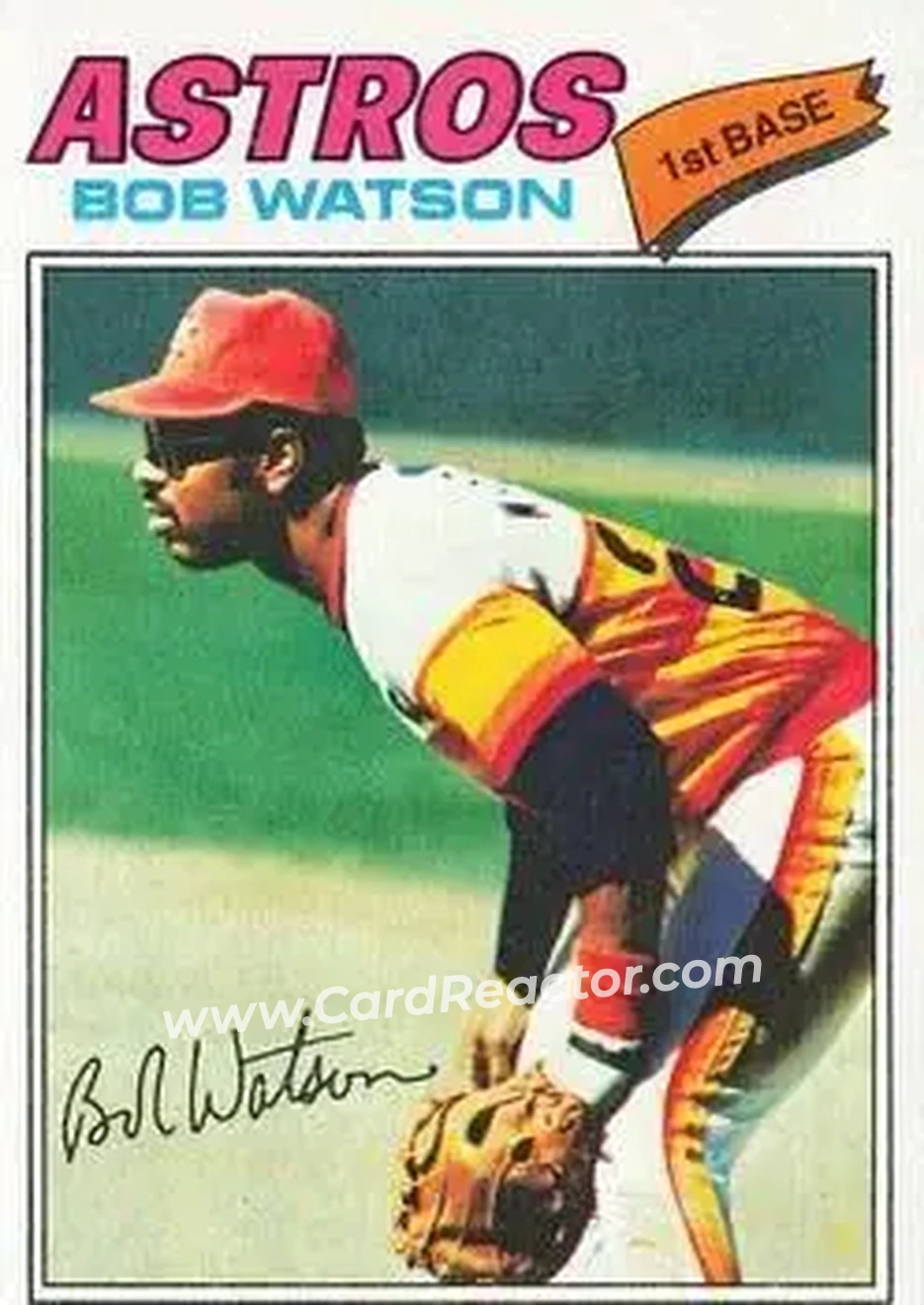 Front of Bob Watson
