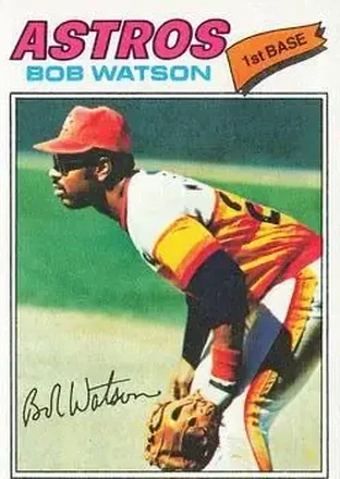 1977 Topps #540 Bob Watson