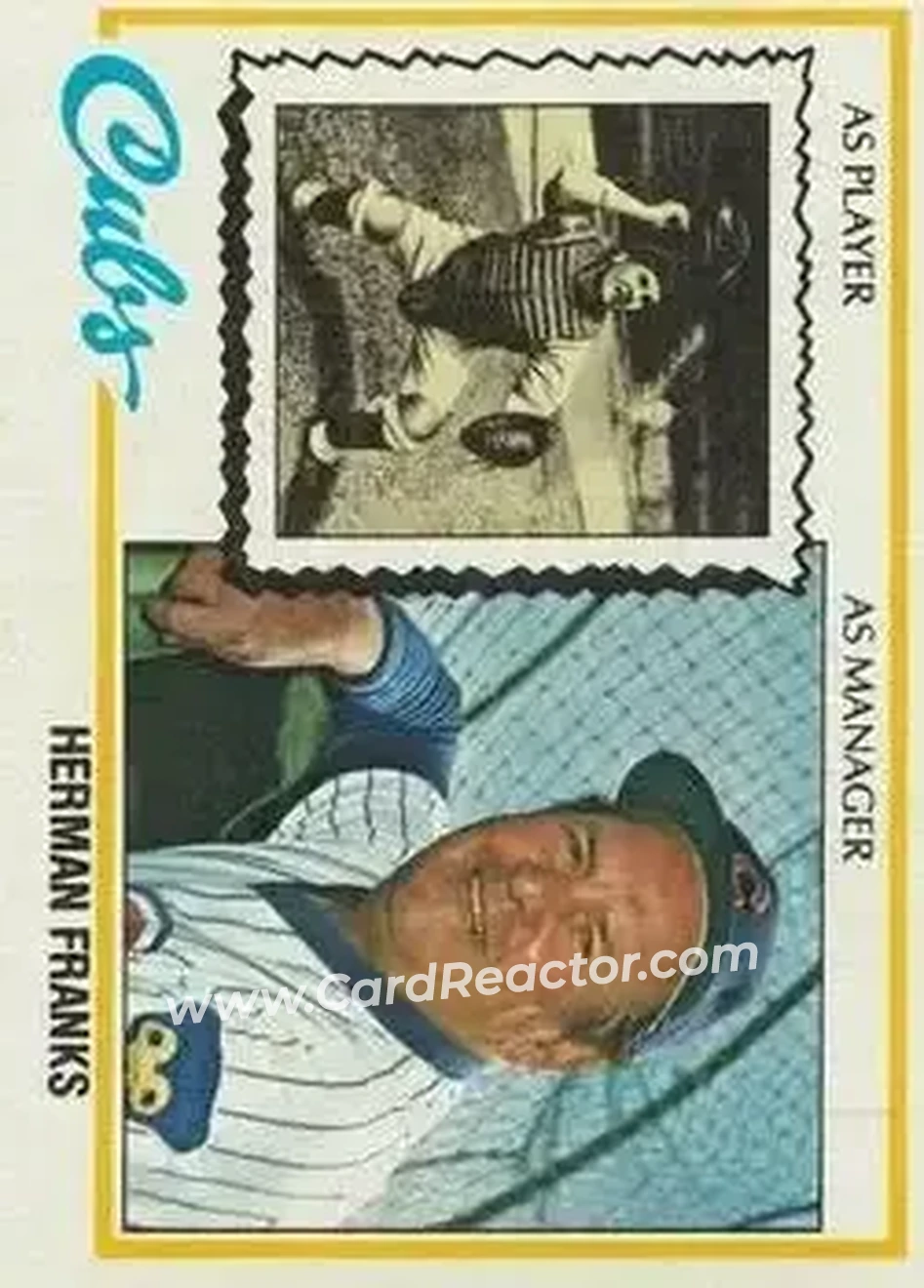 1978 Topps #234 - Herman Franks - Chicago Cubs