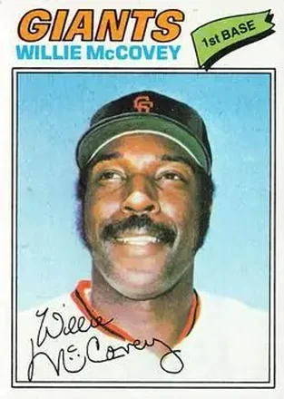 1977 Topps #547 Willie McCovey