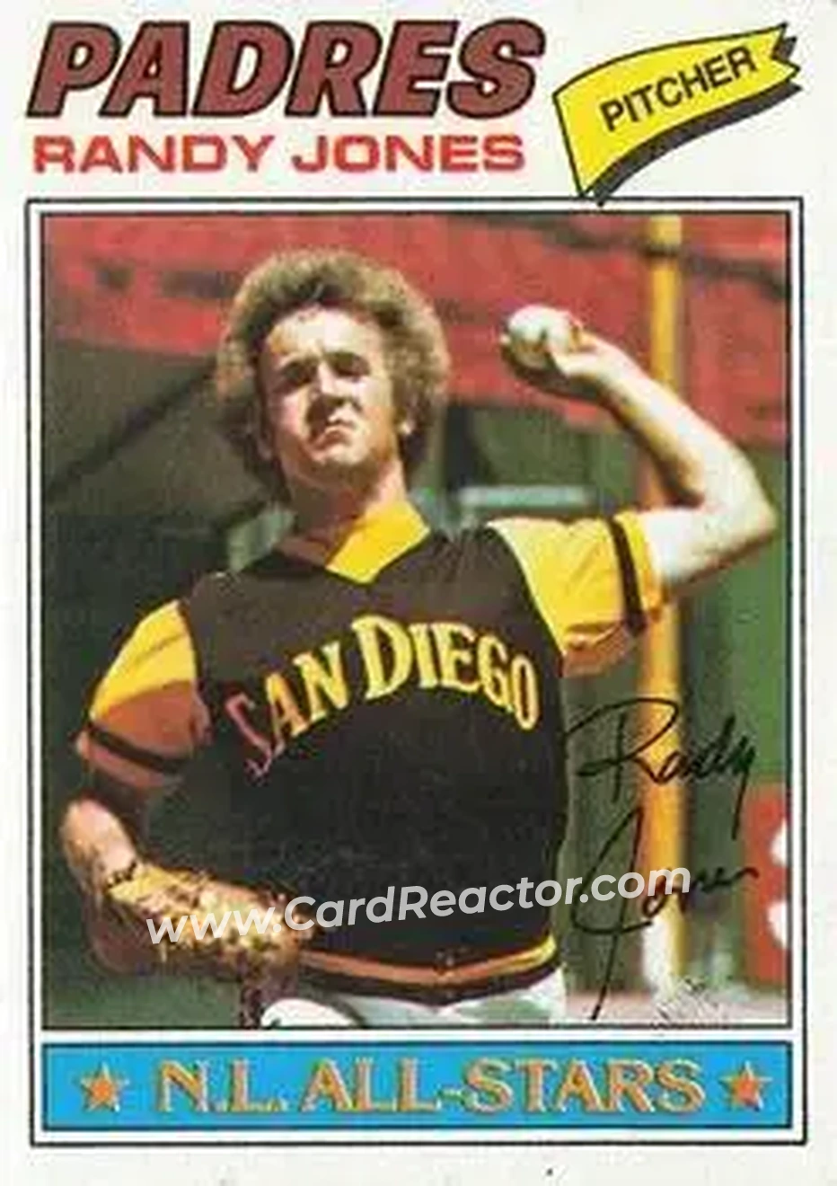 Front of Randy Jones