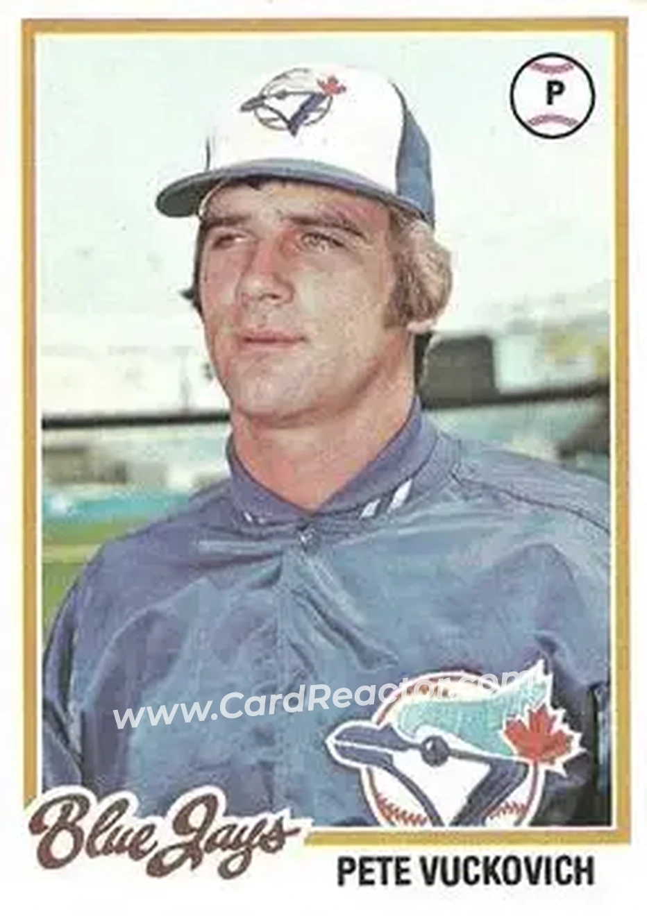 1978 Topps #241 - Pete Vuckovich - Toronto Blue Jays