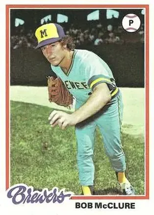1978 Topps #243 Bob McClure