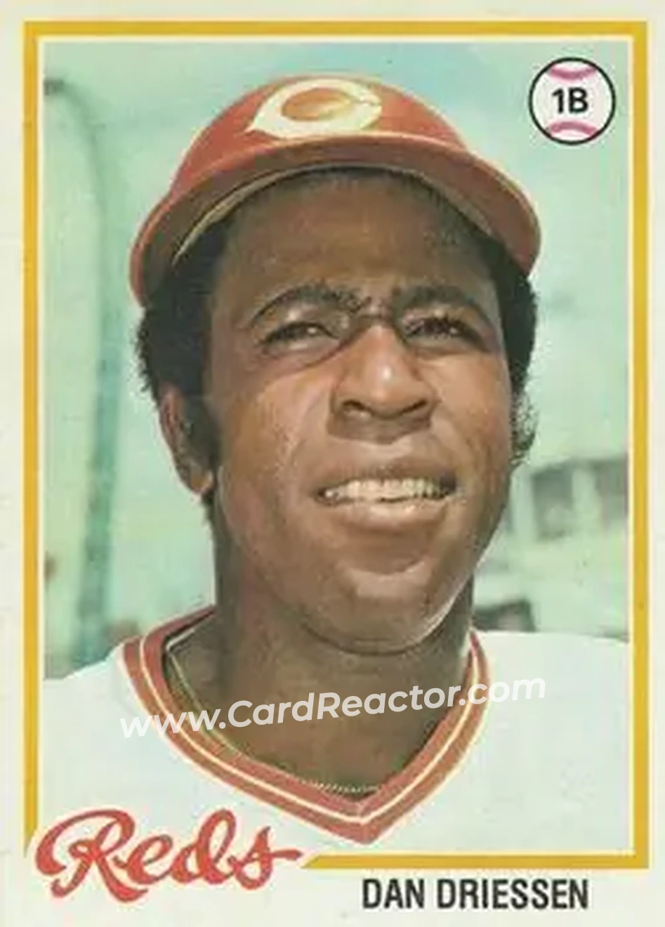 1978 Topps #246 - Dan Driessen - Cincinnati Reds