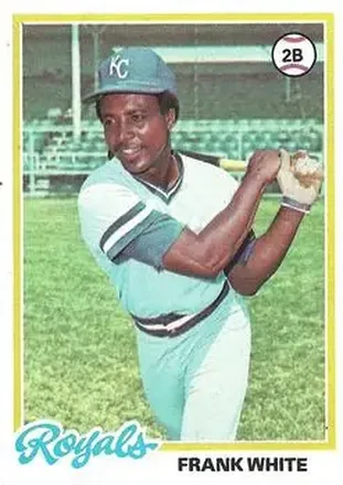 1978 Topps #248 Frank White