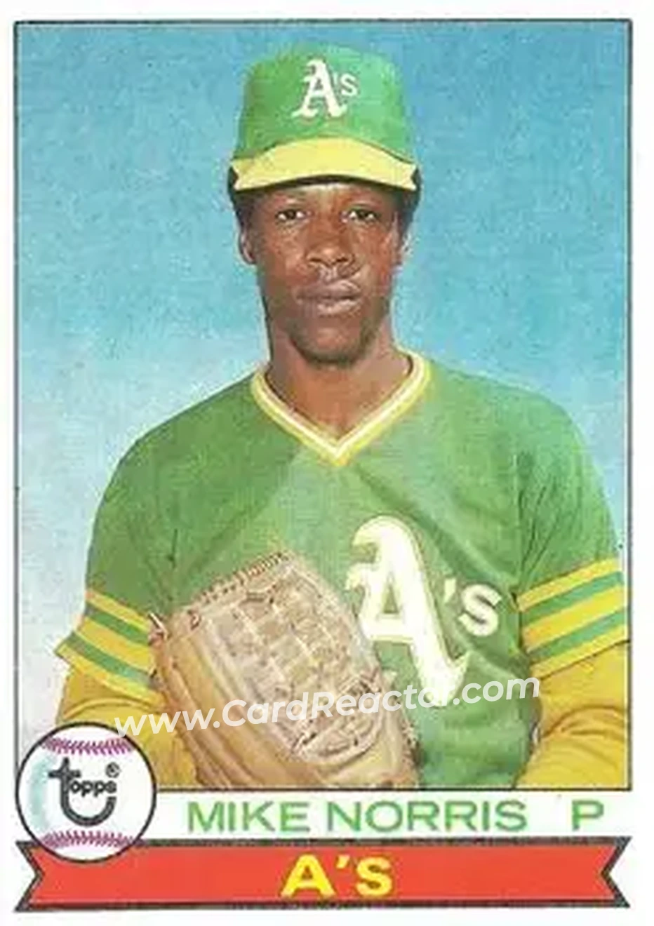 1979 Topps #191 - Mike Norris - Oakland Athletics