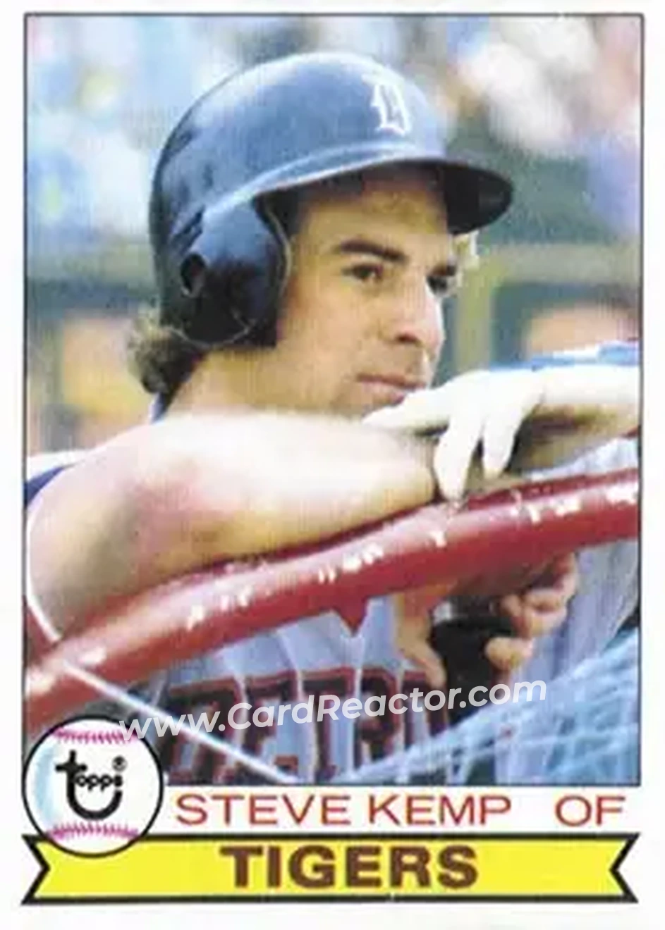 1979 Topps #196 - Steve Kemp - Detroit Tigers