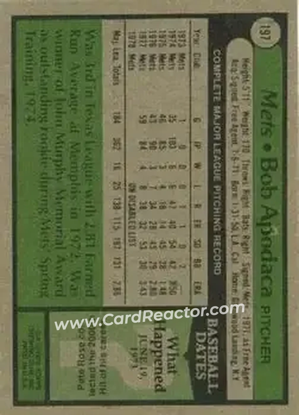 Back of Bob Apodaca