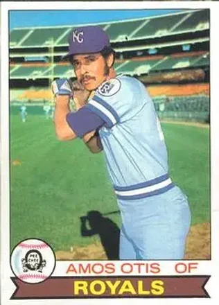 1979 O-Pee-Chee #185 - Amos Otis - Kansas City Royals