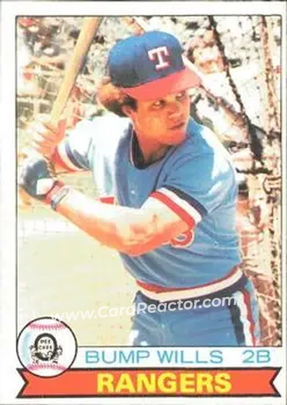 1979 O-Pee-Chee #190 - Bump Wills - Texas Rangers