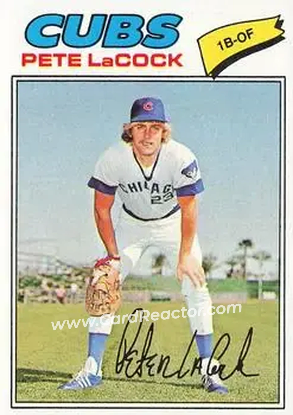 1977 Topps #561 - Pete LaCock - Chicago Cubs