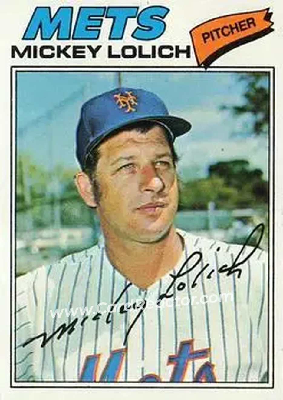 1977 Topps #565 - Mickey Lolich - New York Mets