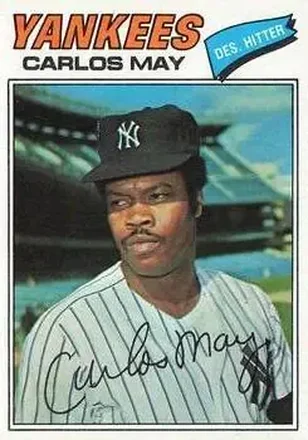 1977 Topps #568 Carlos May