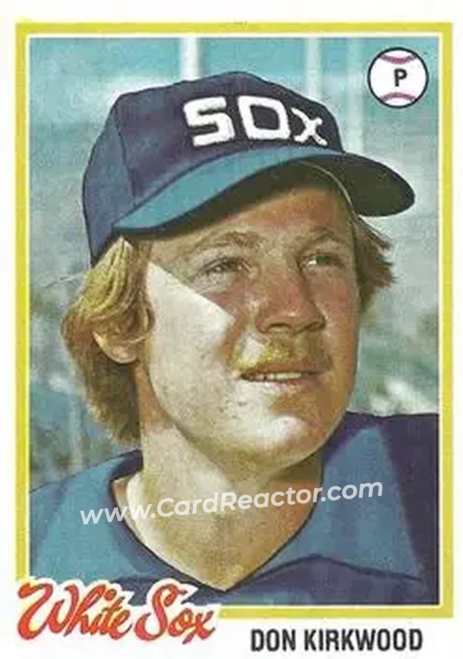 1978 Topps #251 - Don Kirkwood - Chicago White Sox