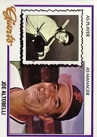 1978 Topps #256 Joe Altobelli