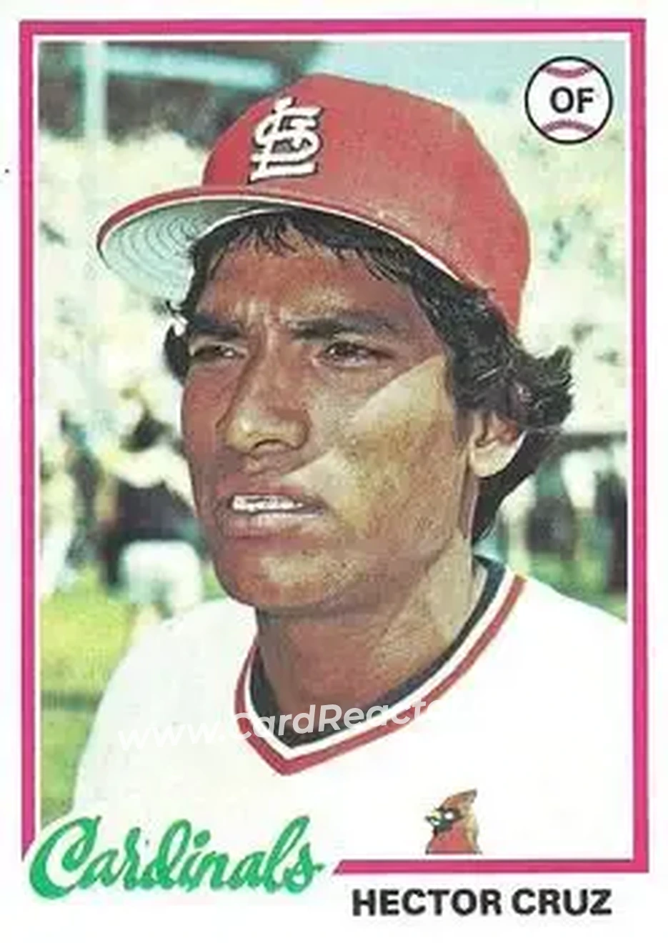 Front of Hector Cruz