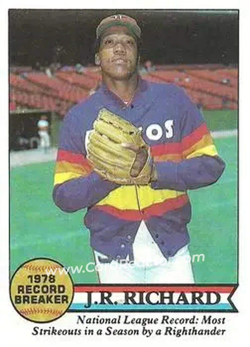 Front of J.R. Richard