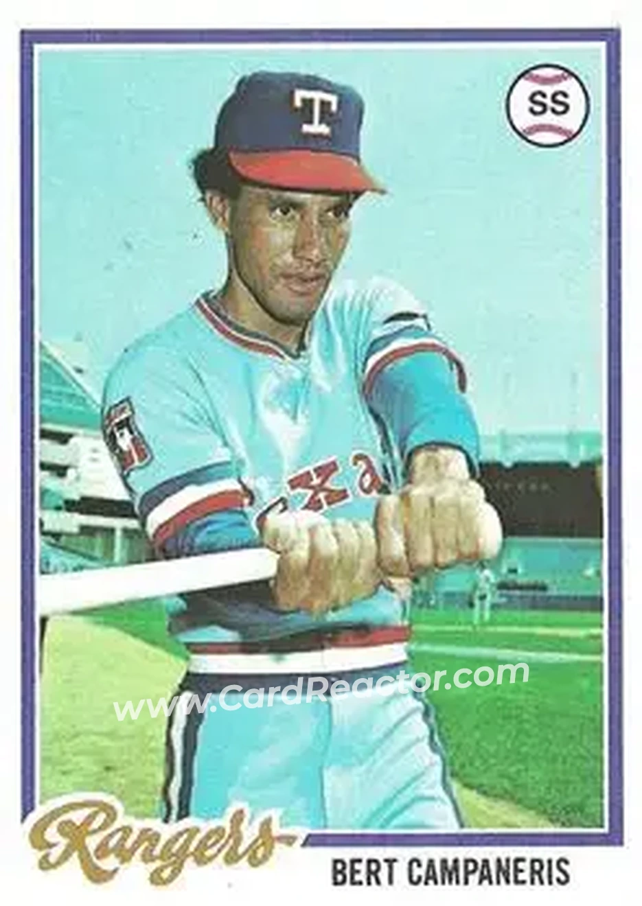 Front of Bert Campaneris