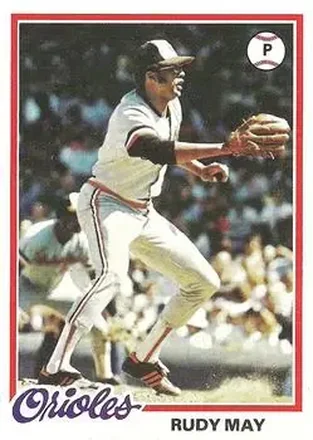 1978 Topps #262 Rudy May