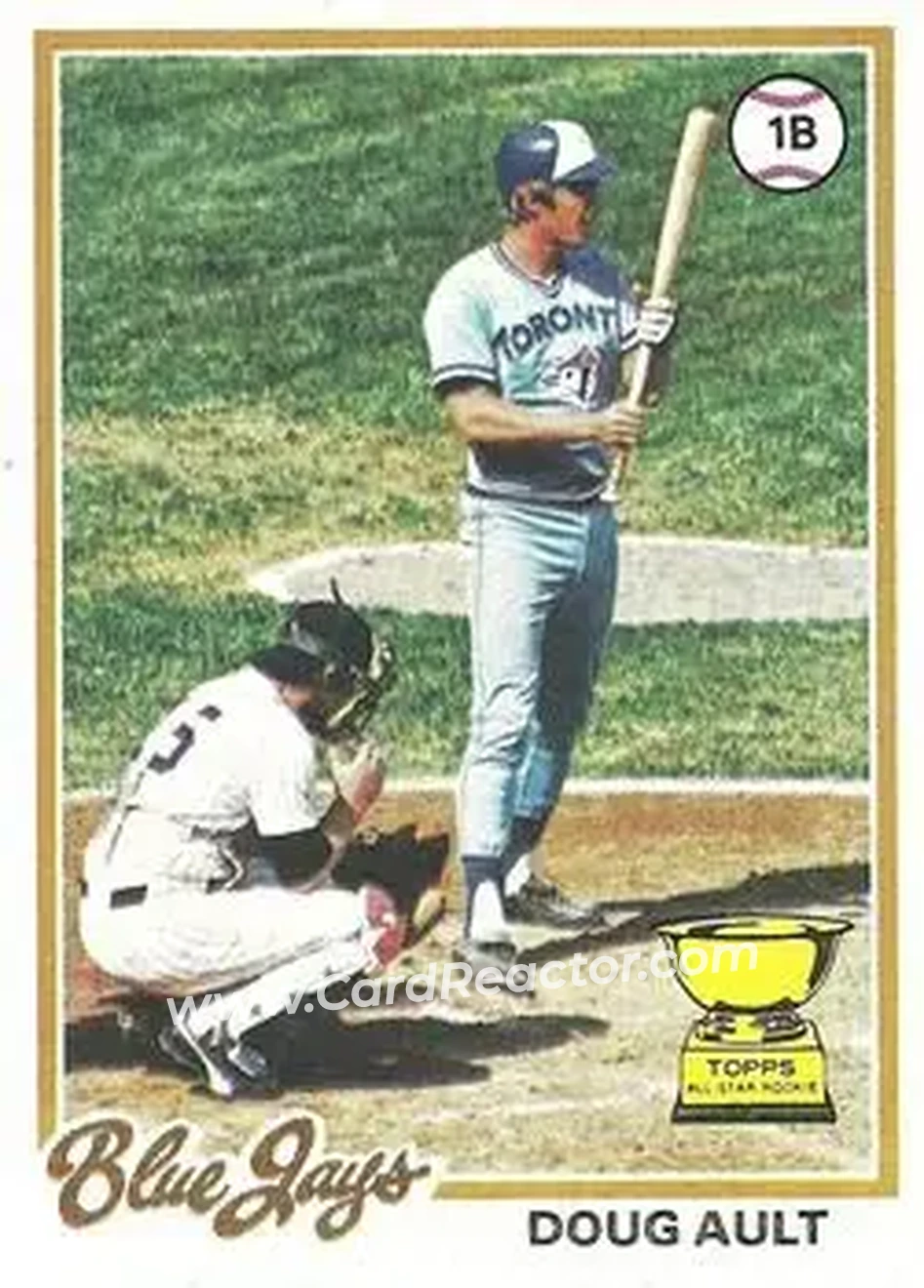 1978 Topps #267 - Doug Ault - Toronto Blue Jays