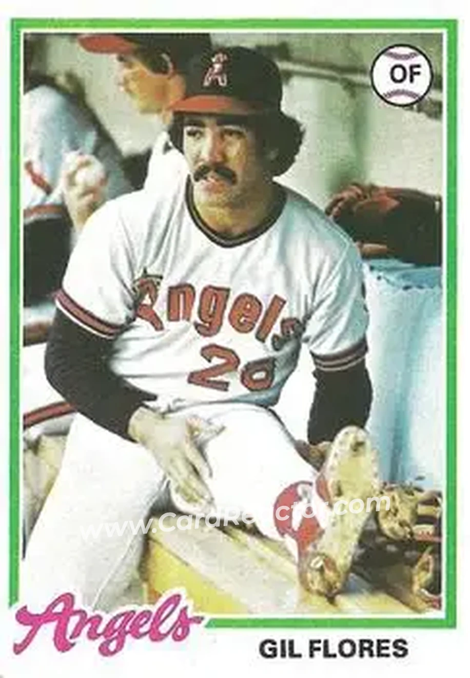 1978 Topps #268 - Gil Flores - California Angels 1978 Topps #268 - Gil Flores - California Angels