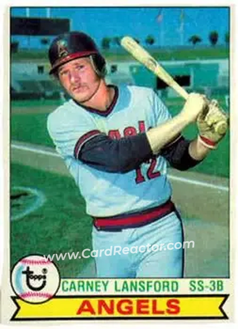 1979 Topps #212 - Carney Lansford - California Angels