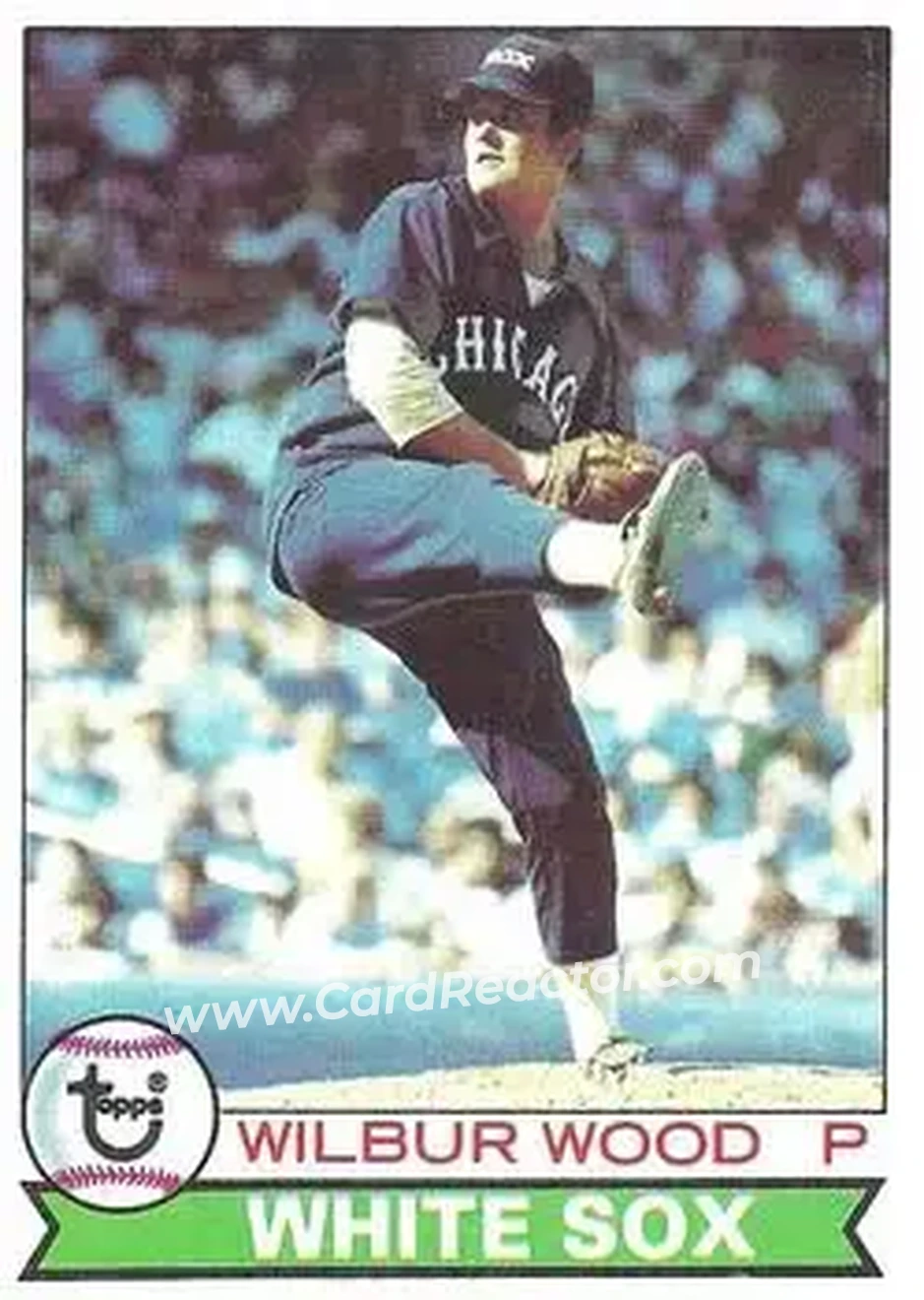 1979 Topps #216 - Wilbur Wood - Chicago White Sox