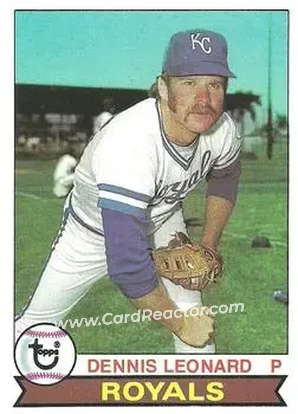 Front of Dennis Leonard