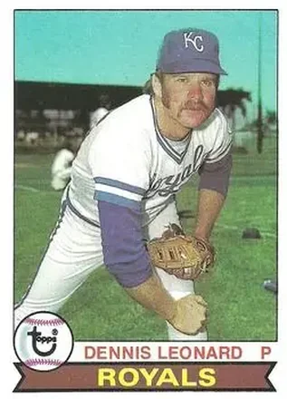 1979 Topps #218 Dennis Leonard