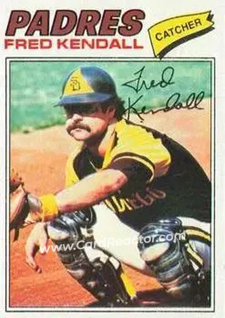 Front of Fred Kendall