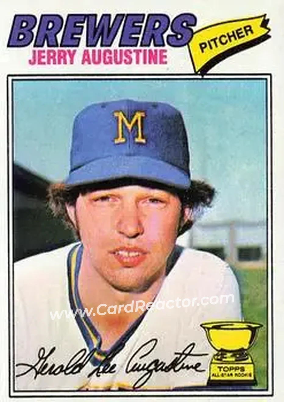 Front of Jerry Augustine