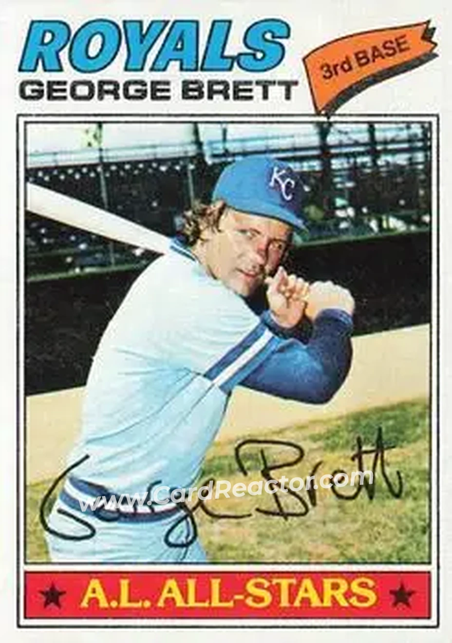 Front of George Brett