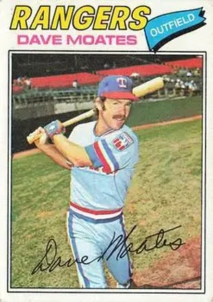1977 Topps #588 Dave Moates