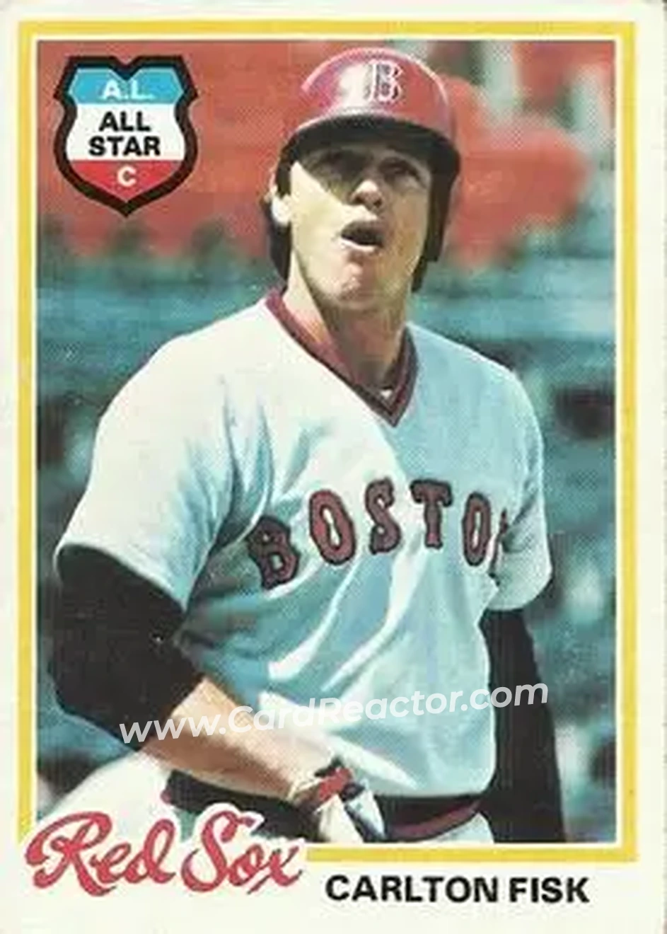 1978 Topps #270 - Carlton Fisk - Boston Red Sox