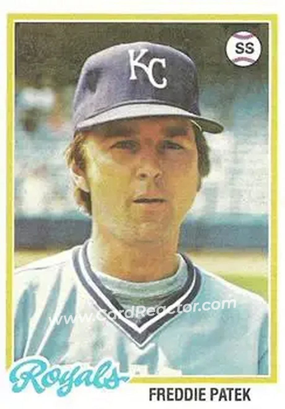 1978 Topps #274 - Fred Patek - Kansas City Royals