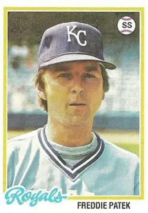 1978 Topps #274 Fred Patek