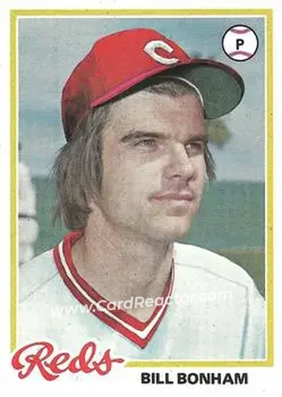 1978 Topps #276 - Bill Bonham - Cincinnati Reds