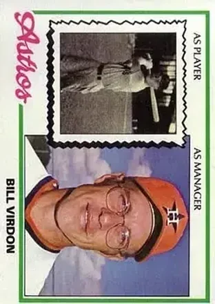 1978 Topps #279 Bill Virdon