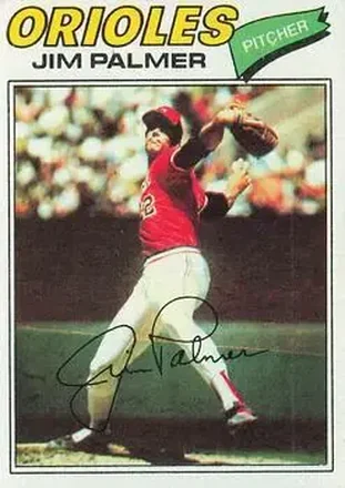 1977 Topps #600 Jim Palmer