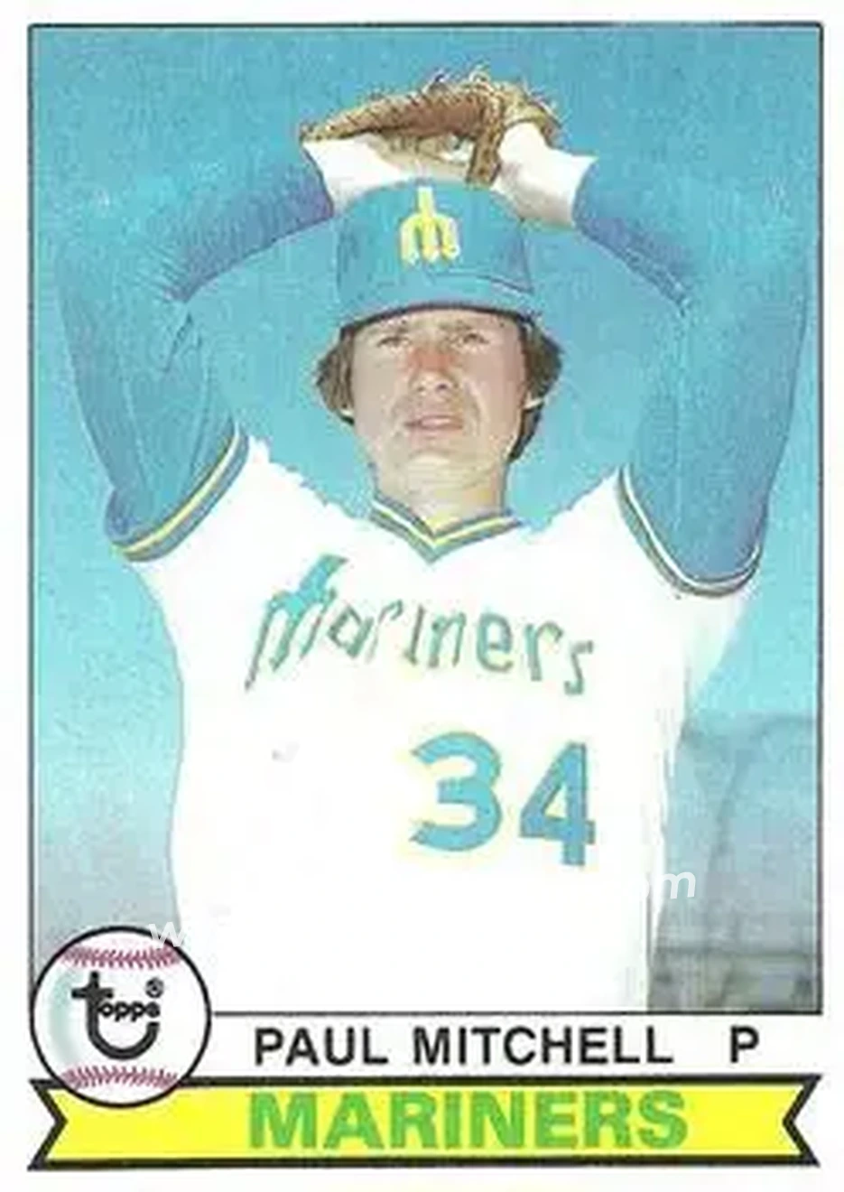 1979 Topps #233 - Paul Mitchell - Seattle Mariners