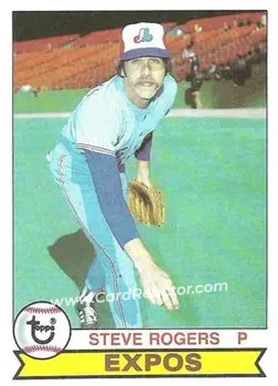 1979 Topps #235 - Steve Rogers - Montreal Expos