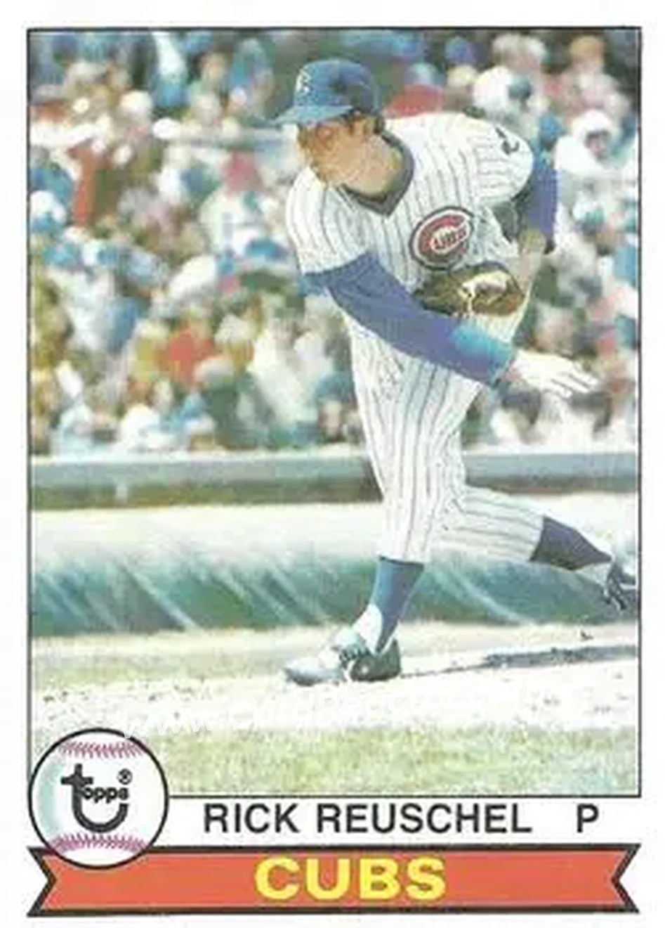 1979 Topps #240 - Rick Reuschel - Chicago Cubs