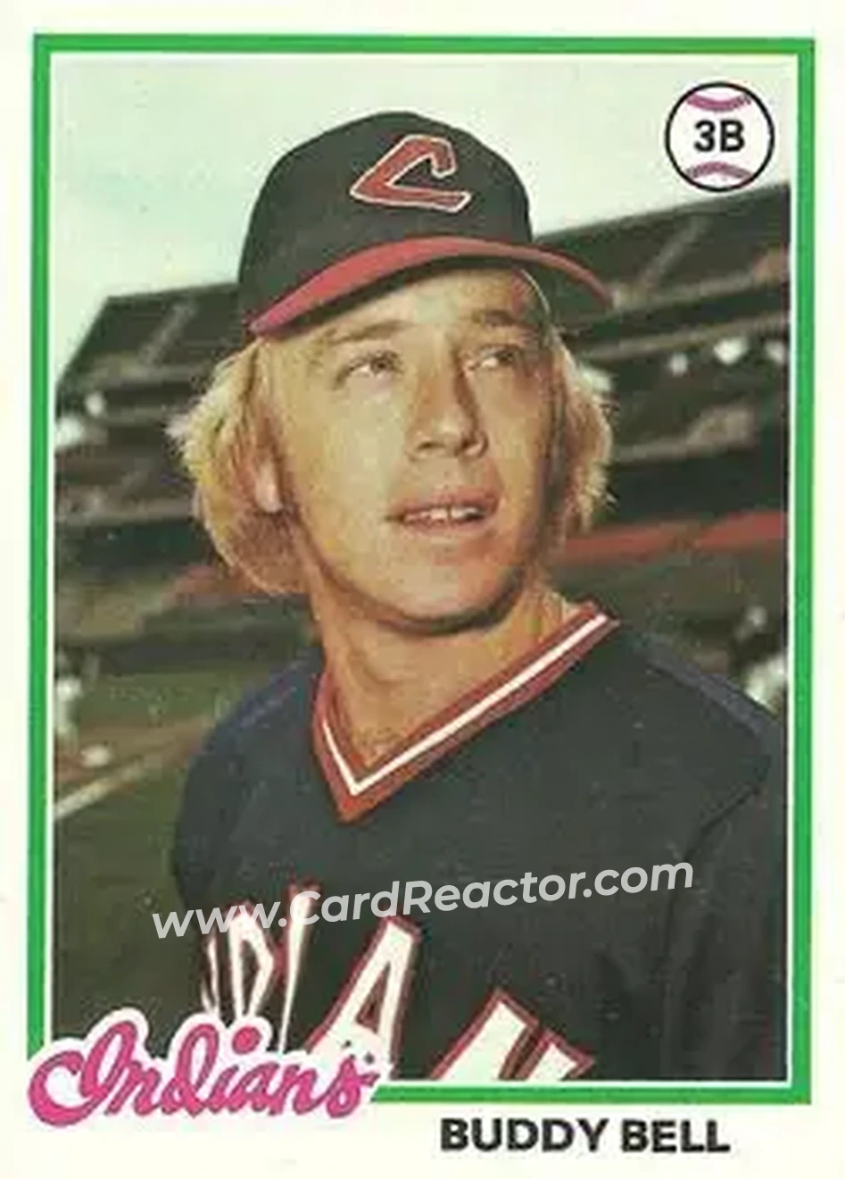 1978 Topps #280 - Buddy Bell - Cleveland Indians
