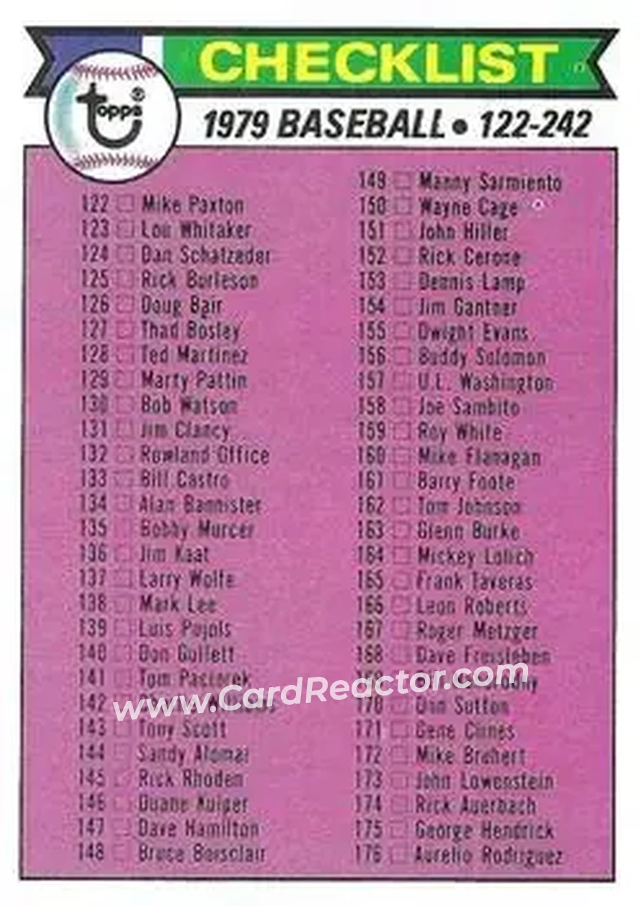 Front of Card #241