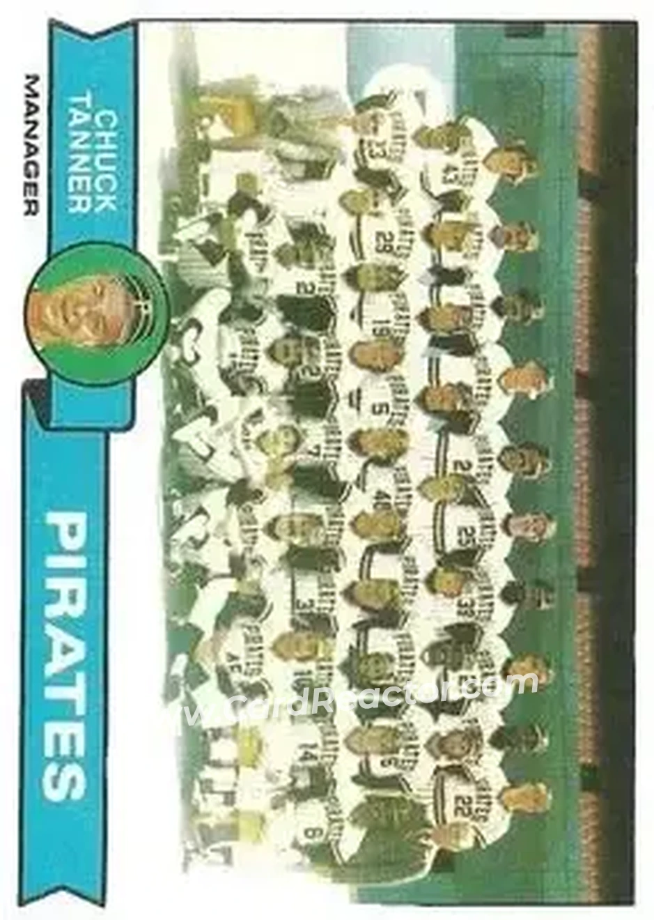 1979 Topps #244 - Card #244 - Pittsburgh Pirates