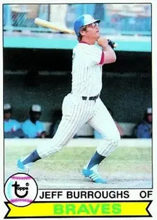 1979 Topps #245 - Jeff Burroughs - Atlanta Braves