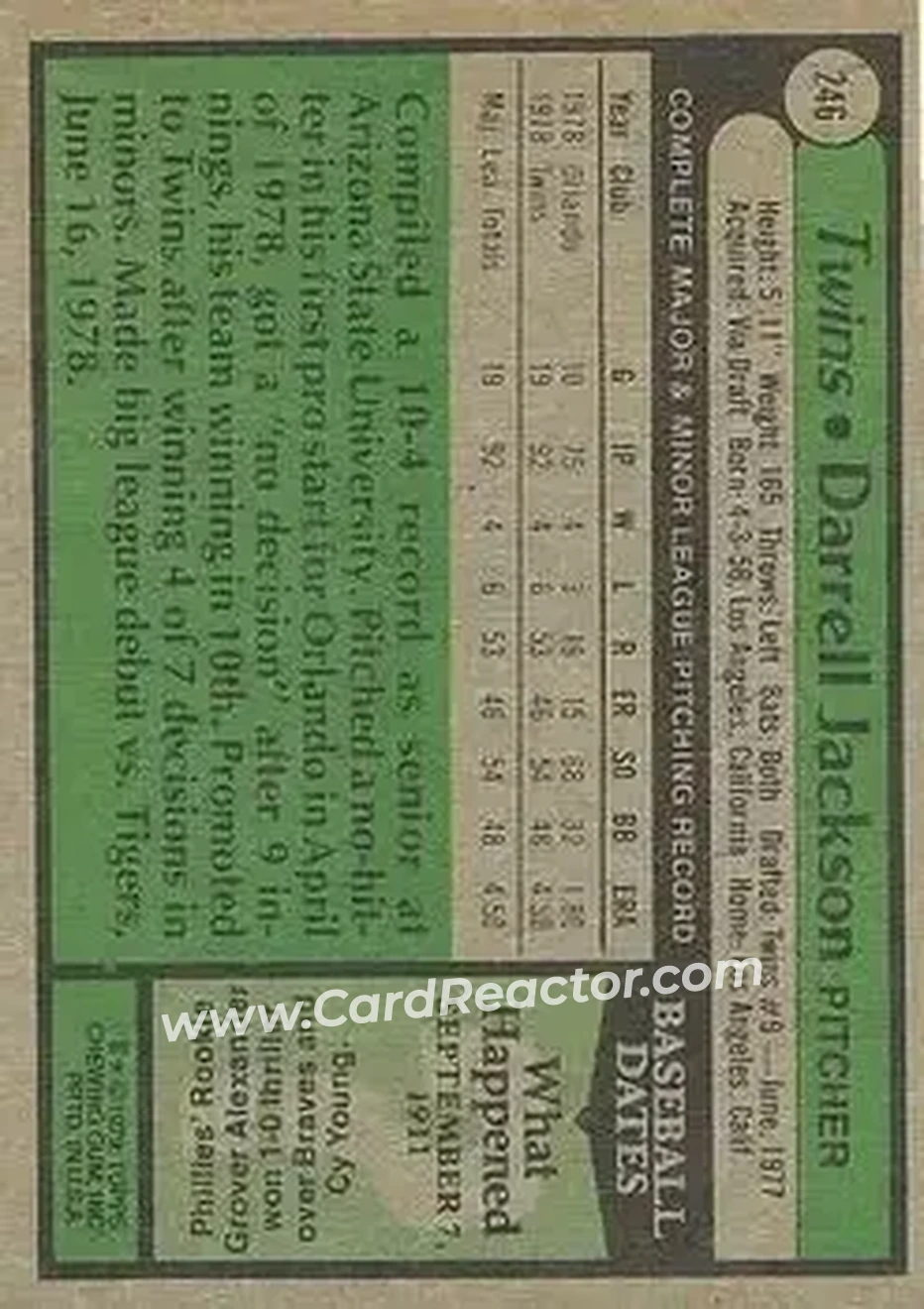 Back of Darrell Jackson