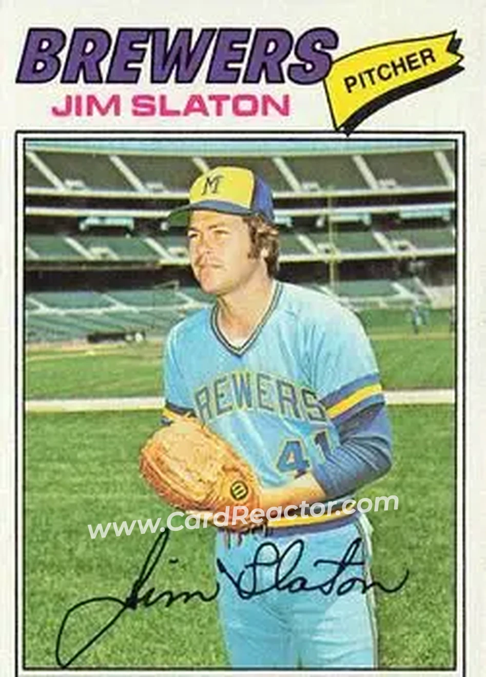 Front of Jim Slaton